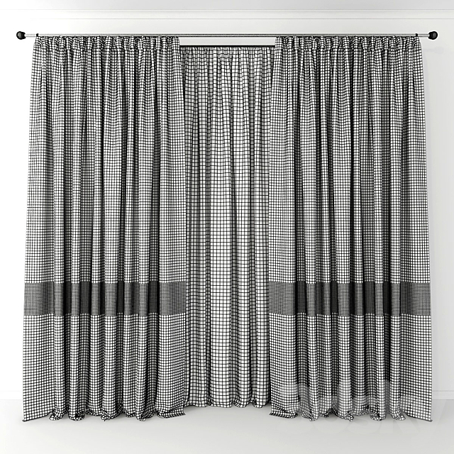 Curtain 21 3DSMax File - thumbnail 2