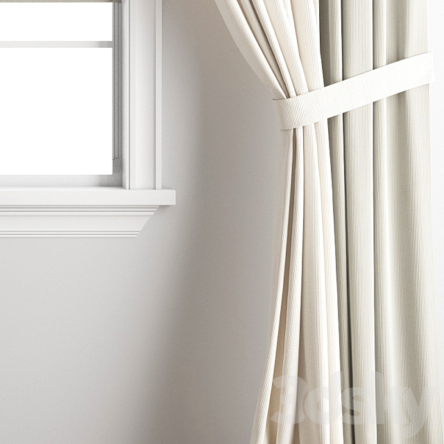 Curtain 212 3DSMax File - thumbnail 3