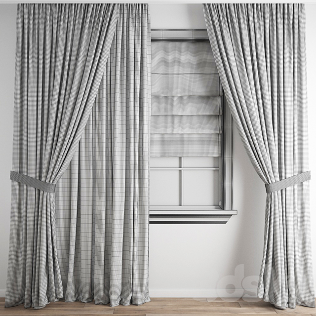 Curtain 212 3DSMax File - thumbnail 5