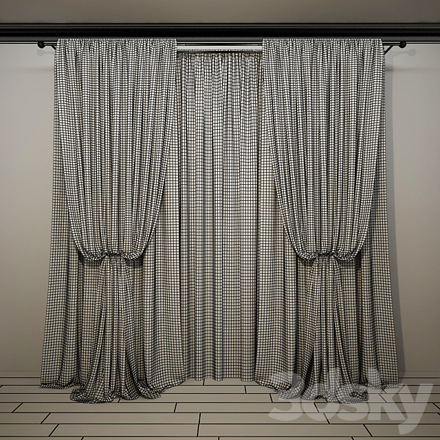 Curtain-22 3DS Max Model - thumbnail 2