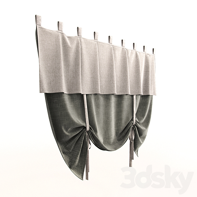 Curtain 22 3DSMax File - thumbnail 1