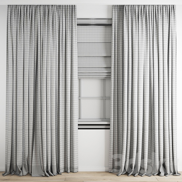 Curtain 229 3DS Max Model - thumbnail 6