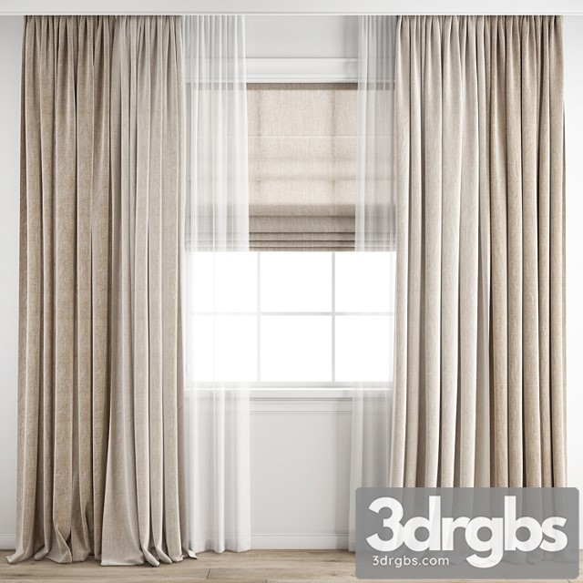 Curtain 229 3dsmax Download - thumbnail 1