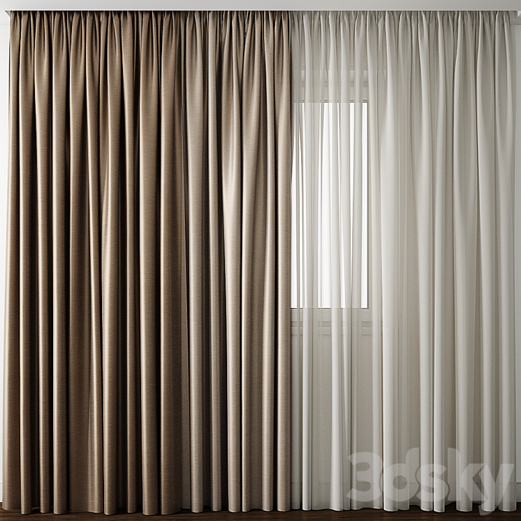 Curtain 23 3DS Max - thumbnail 1