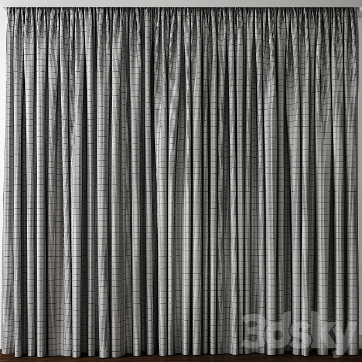 Curtain 23 3DS Max - thumbnail 2