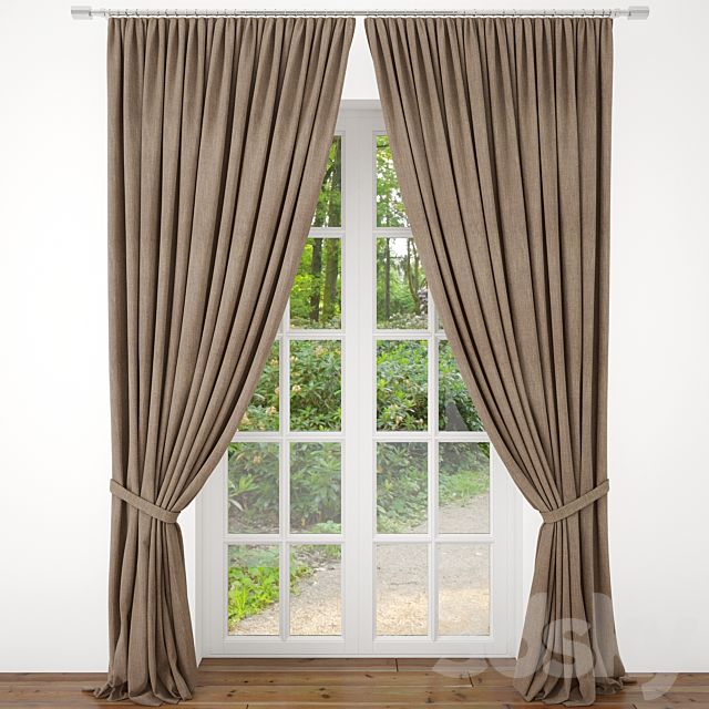 Curtain 23 3DSMax File - thumbnail 1