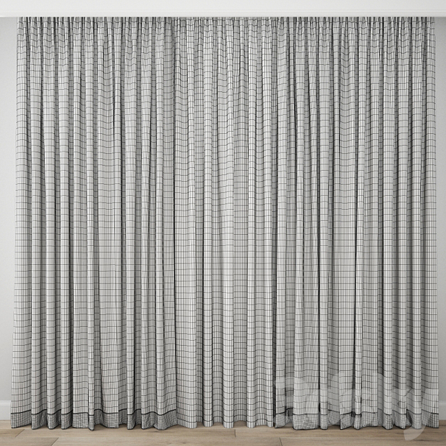 Curtain 233 3DSMax File - thumbnail 5