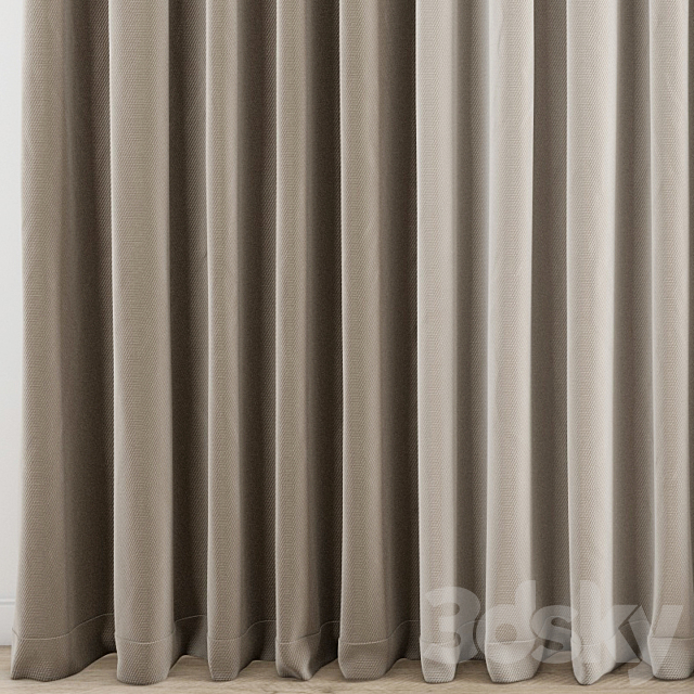 Curtain 237 3DS Max Model - thumbnail 3