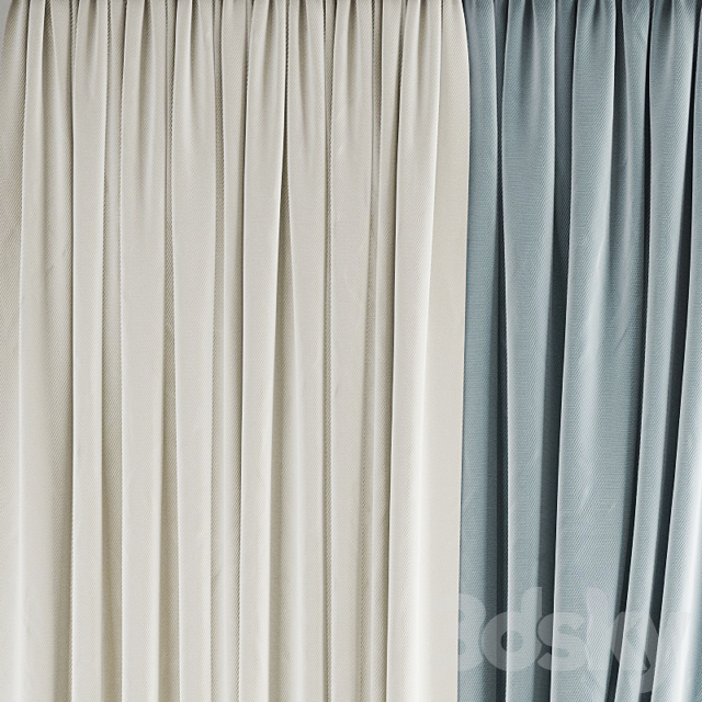 Curtain 240 3ds Max - thumbnail 3