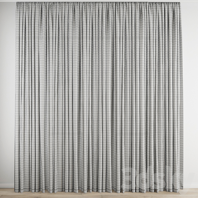 Curtain 244 3DS Max Model - thumbnail 6