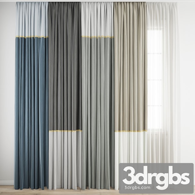 Curtain 244 3dsmax Download - thumbnail 1