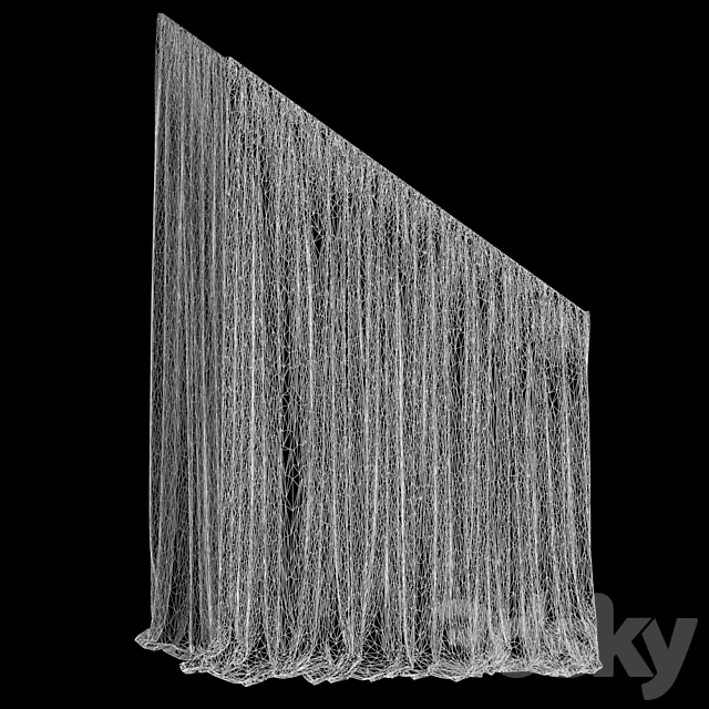 Curtain 256 3DSMax File - thumbnail 4