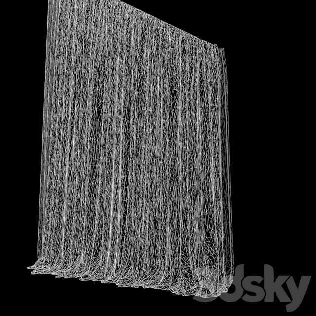 Curtain 256 3DSMax File - thumbnail 5