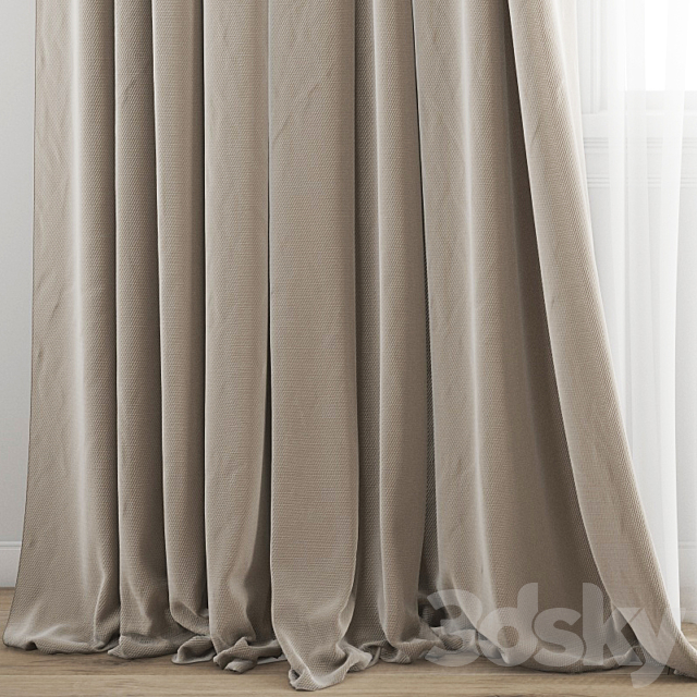 Curtain 261 3DSMax File - thumbnail 3