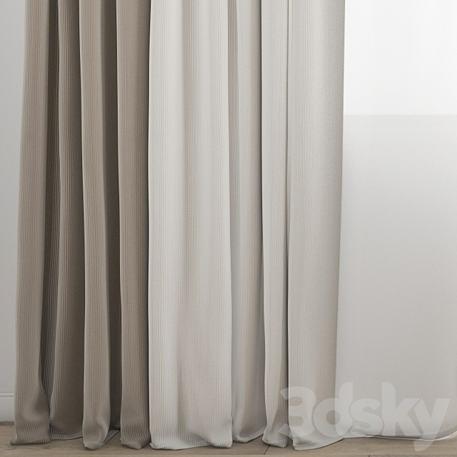 Curtain 266 3DSMax File - thumbnail 2