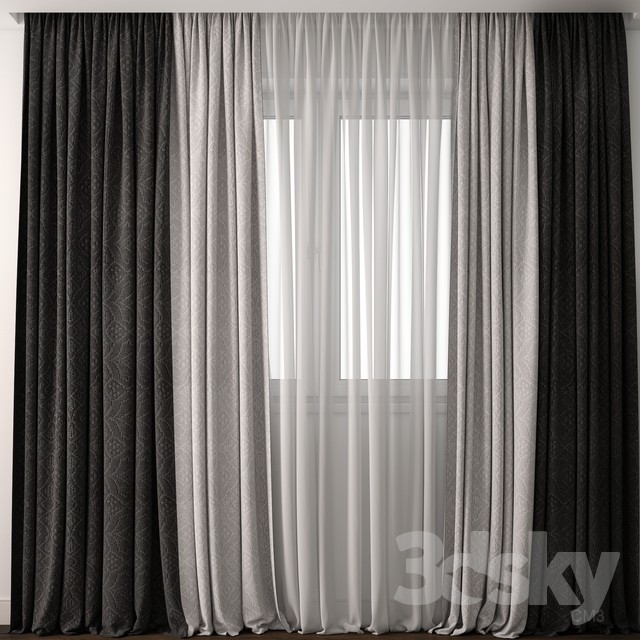 Curtain 28 3DS Max - thumbnail 3