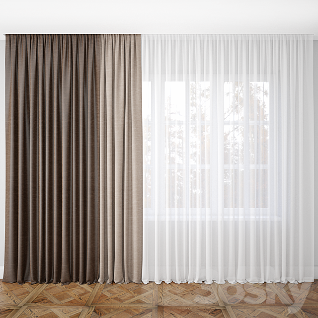 Curtain 28 3DSMax File - thumbnail 1