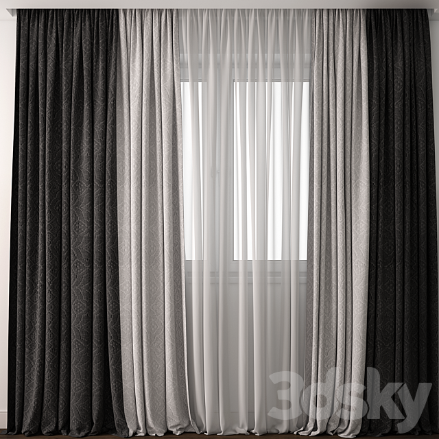 Curtain 28 3DSMax File - thumbnail 1