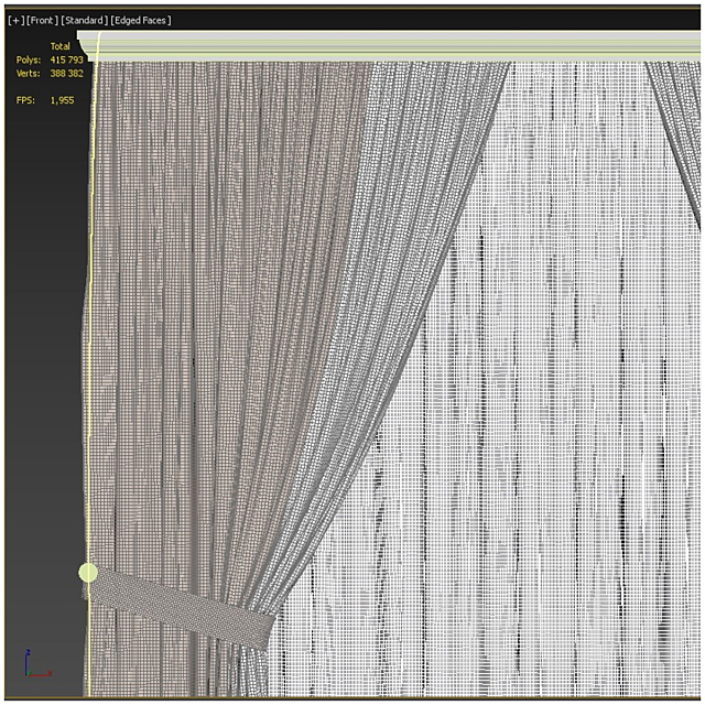 Curtain 28 3DSMax File - thumbnail 2