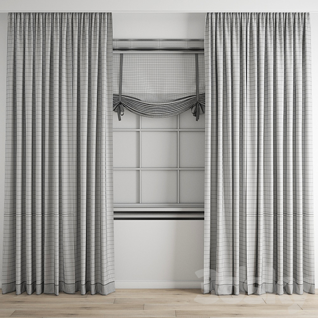 Curtain 282 3DS Max Model - thumbnail 5