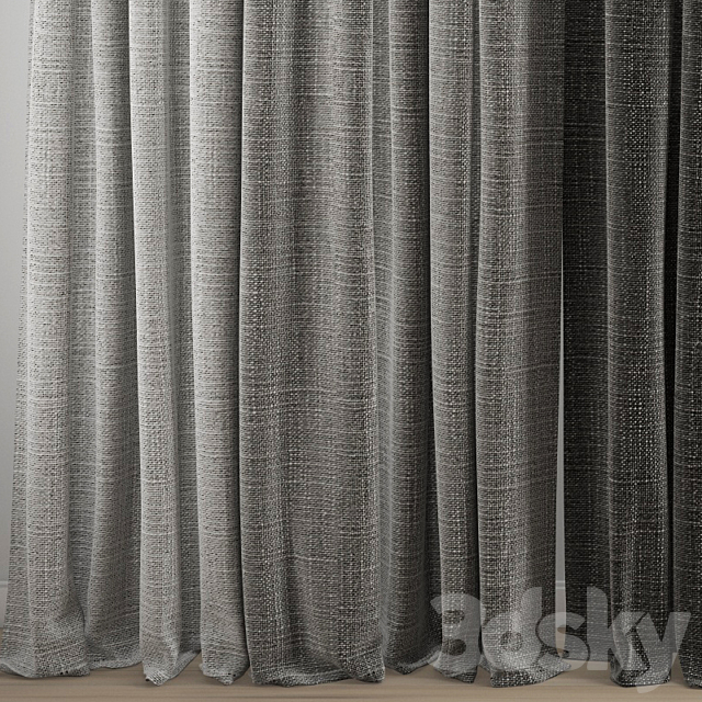 Curtain 286 3ds Max - thumbnail 2