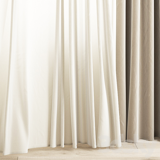 Curtain 287 3DSMax File - thumbnail 4