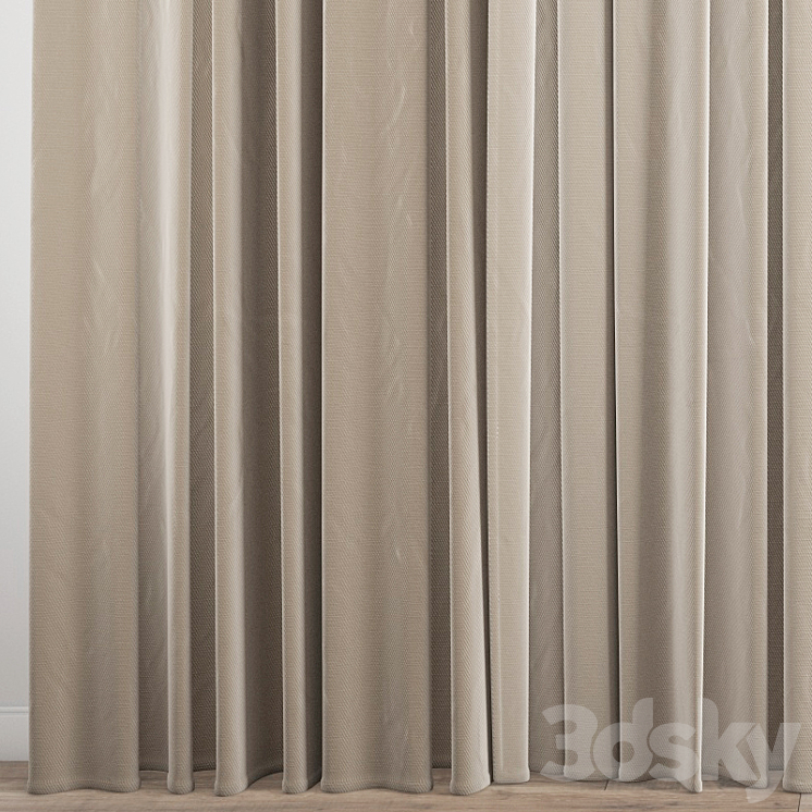 Curtain 288 3DS Max - thumbnail 2