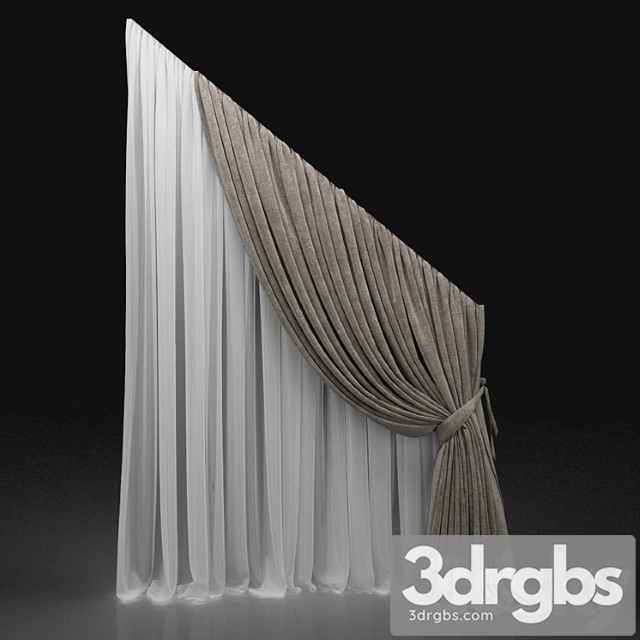 Curtain 29 3 3dsmax Download - thumbnail 1