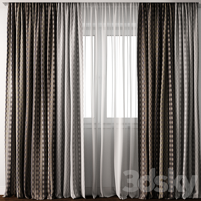 Curtain 29 3DSMax File - thumbnail 1