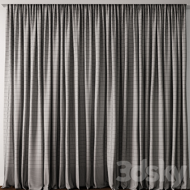 Curtain 29 3DSMax File - thumbnail 3