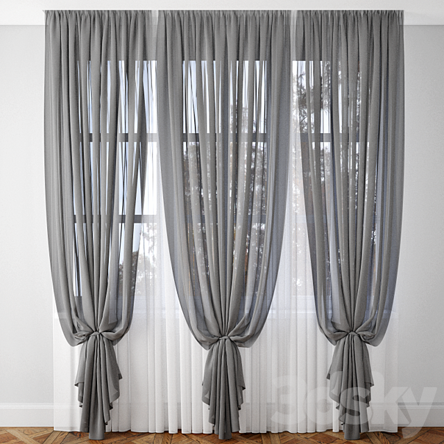 Curtain 29 3DSMax File - thumbnail 1