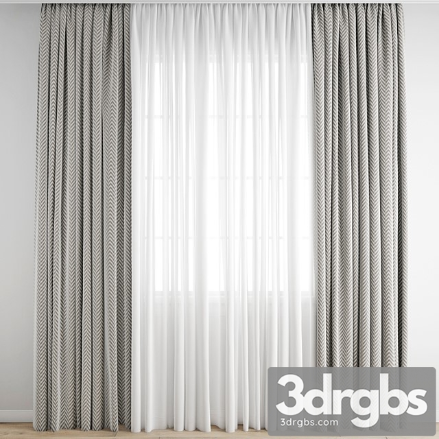 Curtain 292 1 3dsmax Download - thumbnail 1