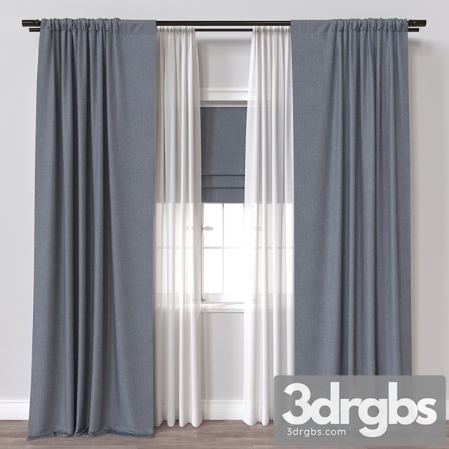 Curtain 299 2 3dsmax Download - thumbnail 1