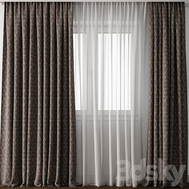 Curtain 30 3DSMax File - thumbnail 1