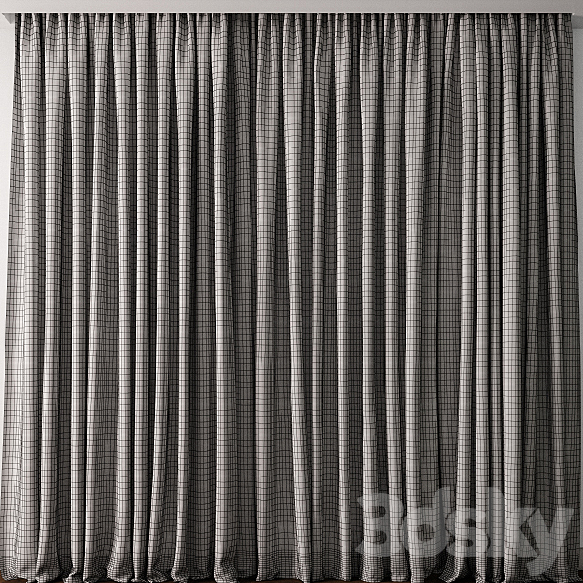 Curtain 30 3DSMax File - thumbnail 3