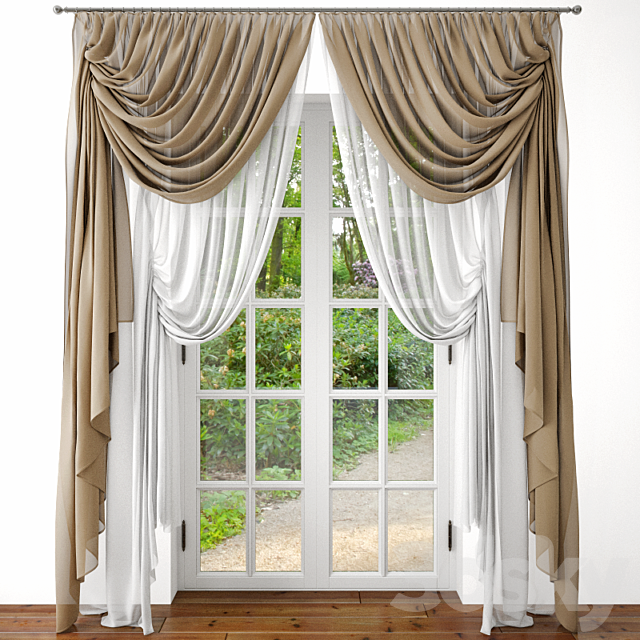 Curtain 30 3DSMax File - thumbnail 1