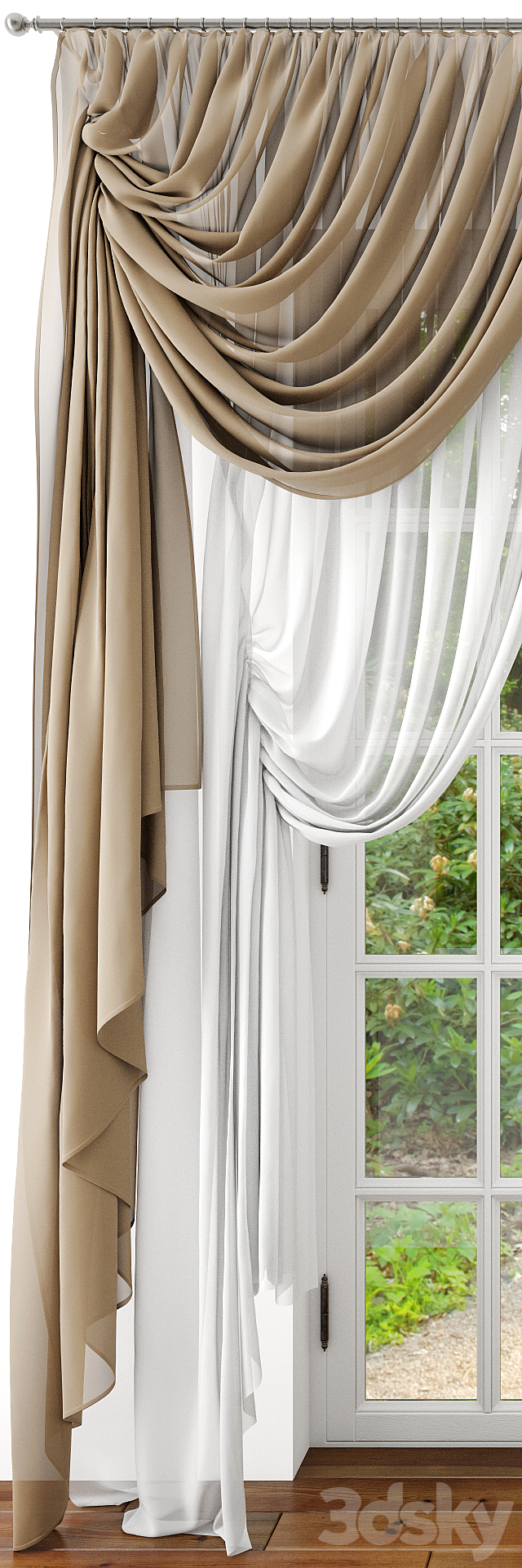 Curtain 30 3DSMax File - thumbnail 2