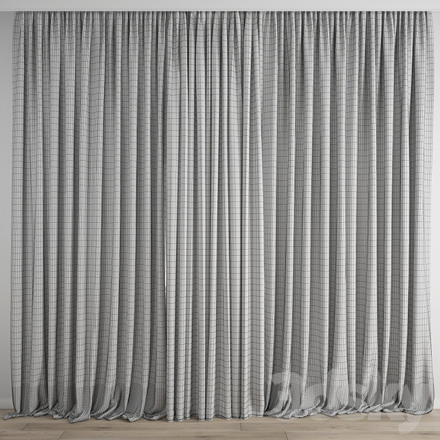 Curtain 300 3DS Max Model - thumbnail 5