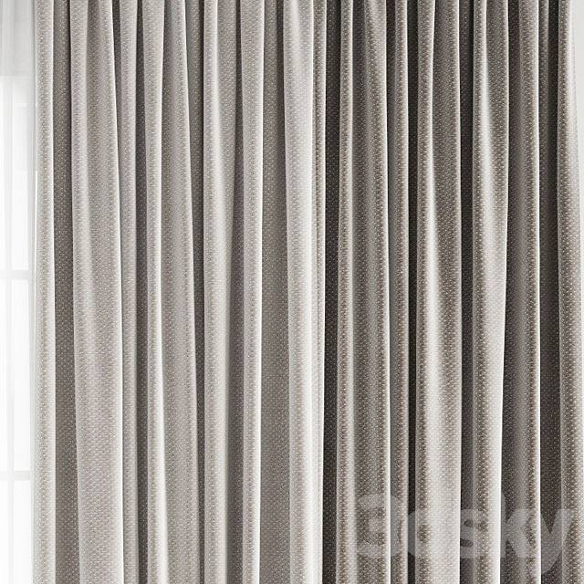 Curtain 303 3DSMax File - thumbnail 4