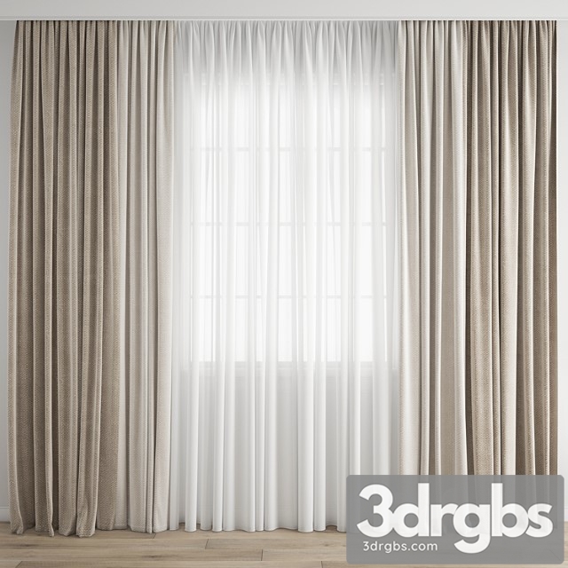 Curtain 304 3dsmax Download - thumbnail 1