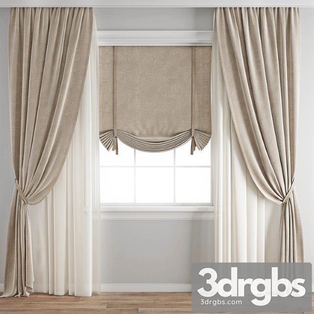 Curtain 306 3dsmax Download - thumbnail 1