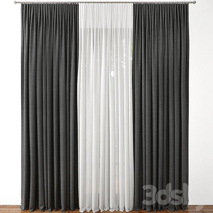 Curtain 31 3DS Max - thumbnail 1