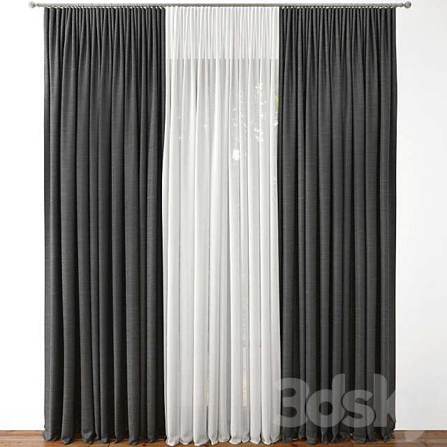 Curtain 31 3DSMax File - thumbnail 1