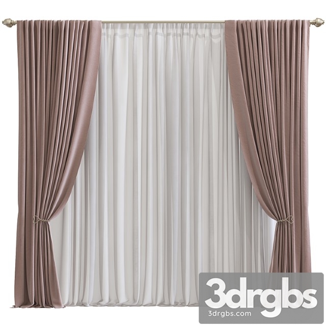 Curtain 324 2 3dsmax Download - thumbnail 1