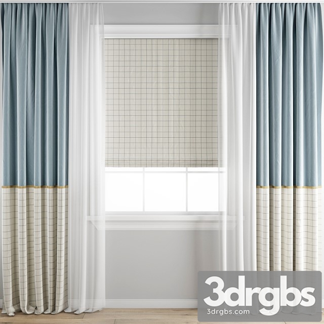 Curtain 332 1 3dsmax Download - thumbnail 1