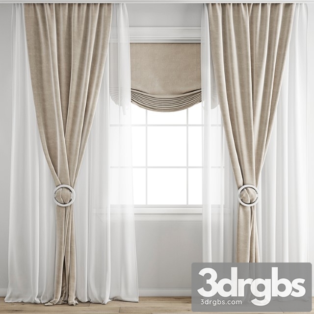 Curtain 343 3dsmax Download - thumbnail 1