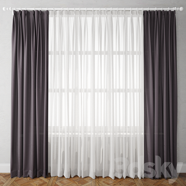 Curtain 35 3DSMax File - thumbnail 1