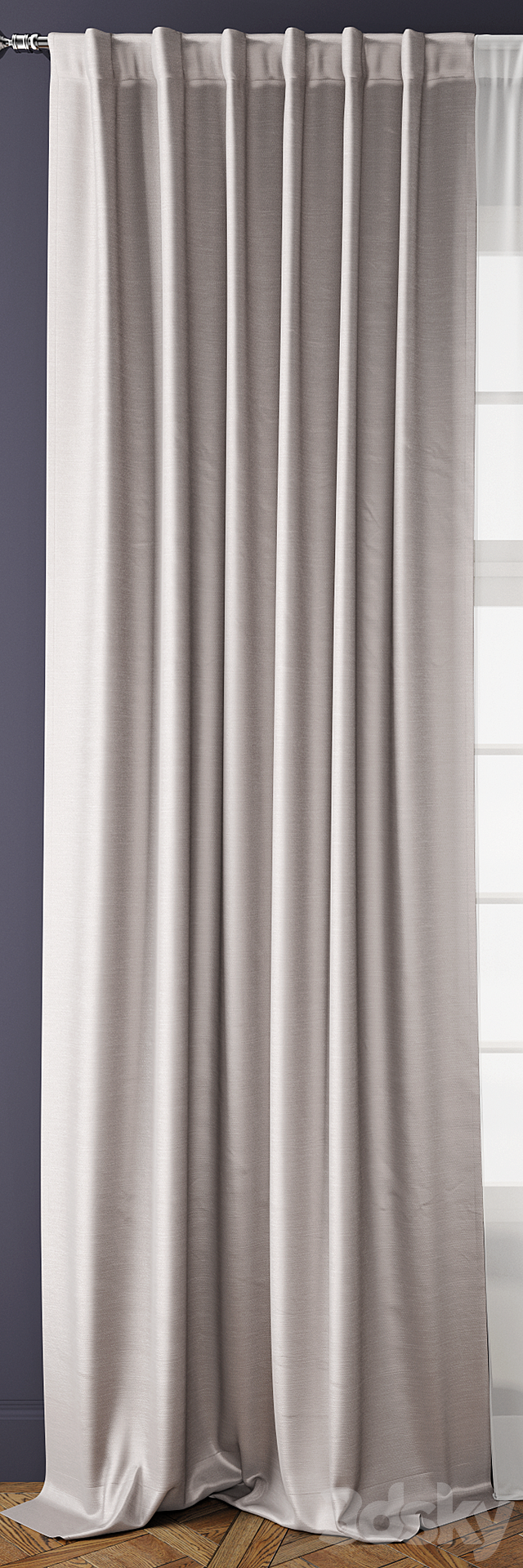 Curtain 36 3DSMax File - thumbnail 2