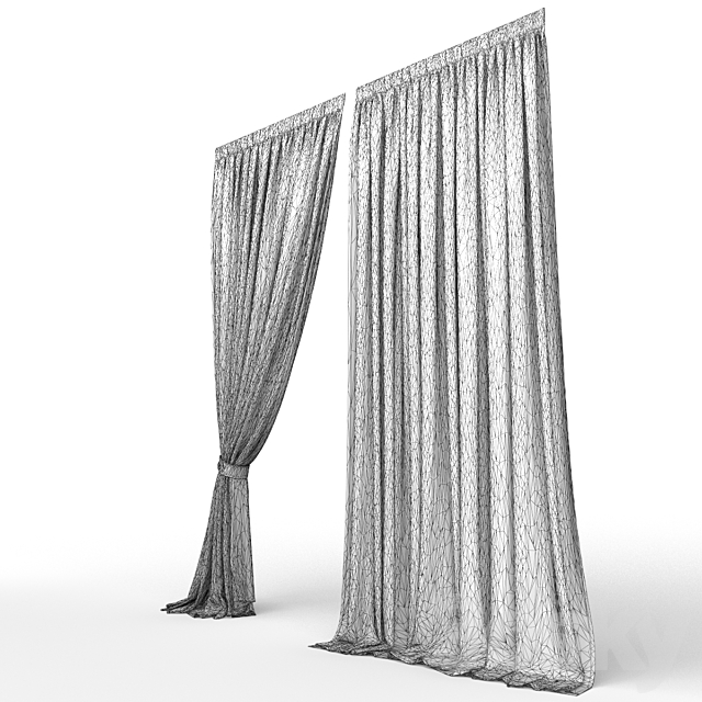 Curtain 37 3ds Max - thumbnail 3