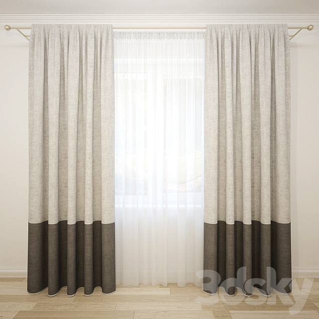 Curtain-37 3DSMax File - thumbnail 1